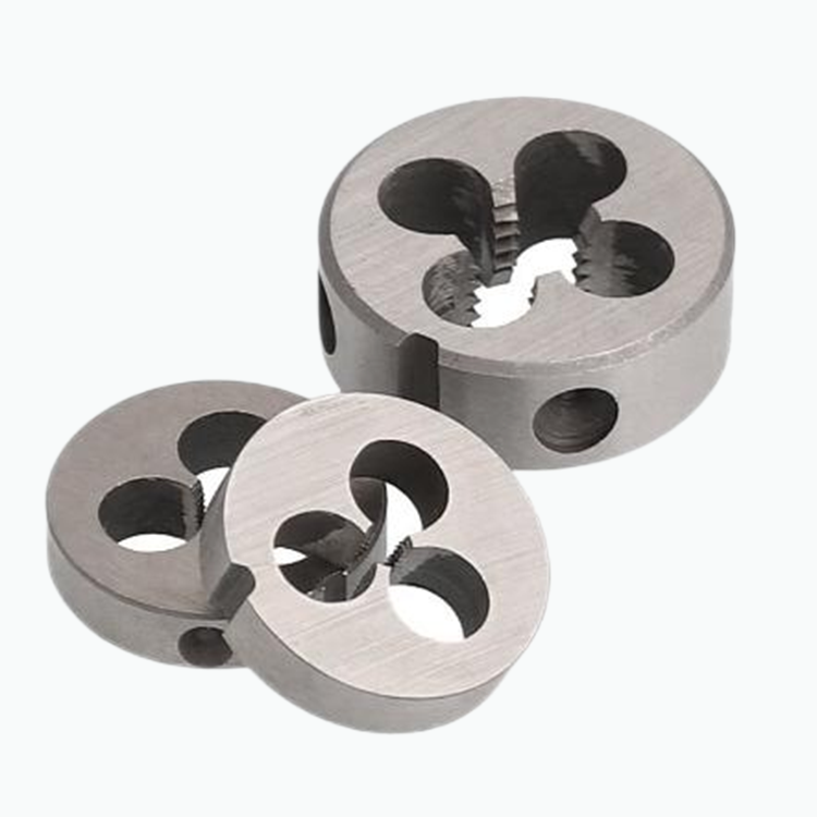 TEBAK Hand Threading Machine Round Die Thread Opening Tool Hand Alloy Steel Wire Opener M3M4M5M6M8M10M12 view 3