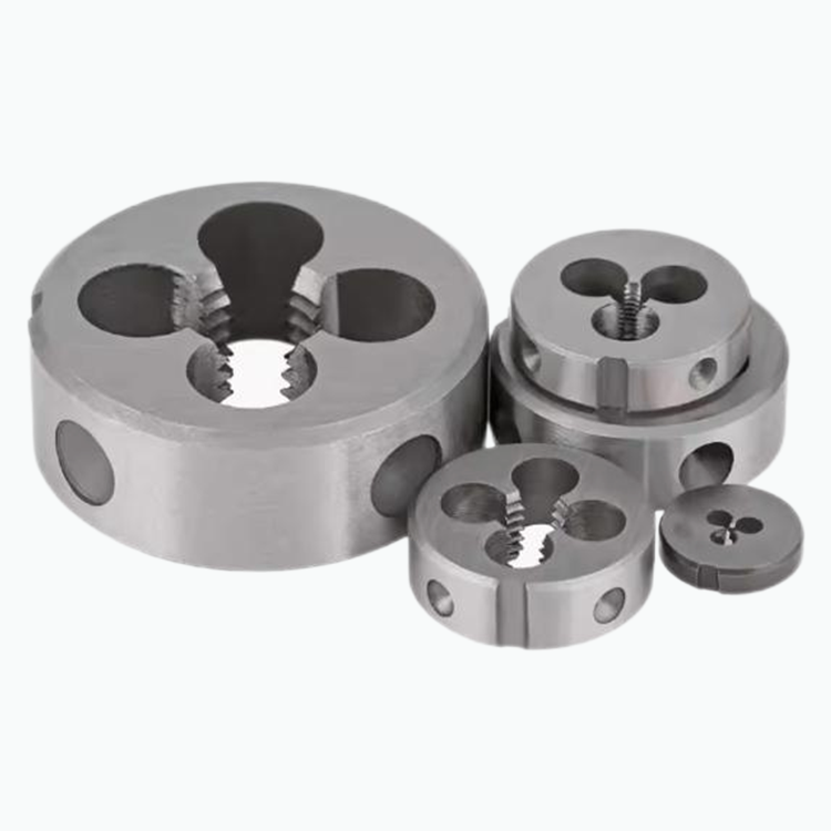 TEBAK Hand Threading Machine Round Die Thread Opening Tool Hand Alloy Steel Wire Opener M3M4M5M6M8M10M12 view 6