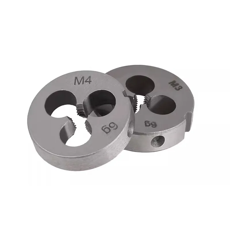 TEBAK Various Sizes of HSS Alloy Steel Thread Cutting Round Dies view 4
