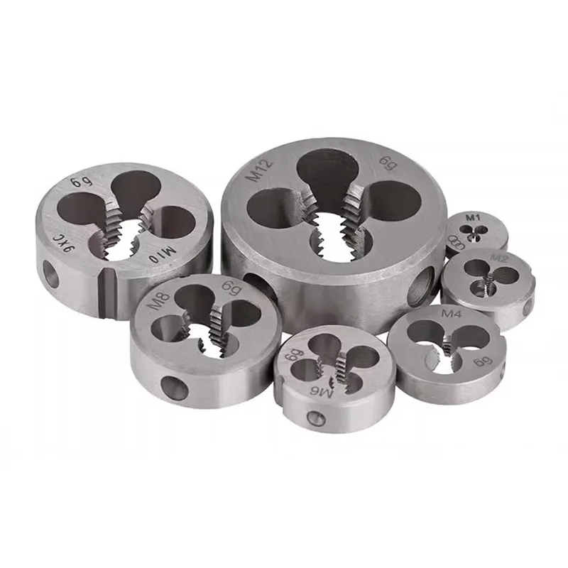 TEBAK Various Sizes of HSS Alloy Steel Thread Cutting Round Dies view 5