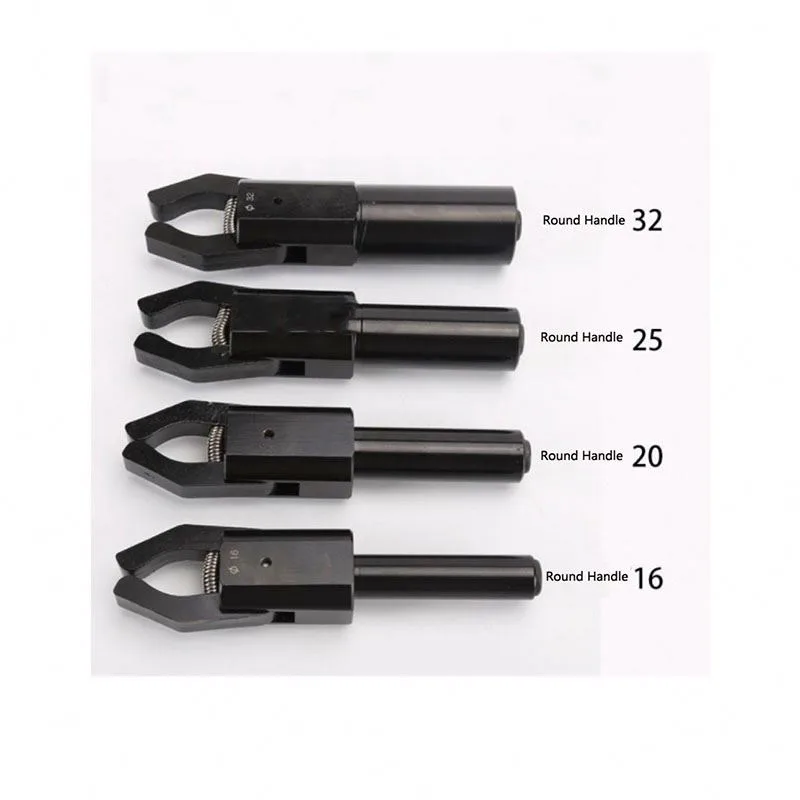 TEBAK CNC Lathe Bar Puller Lathe Automatic Bar Puller Claw Pull Clamp Feeder 16 20 25 Round Shank Clamping view 6
