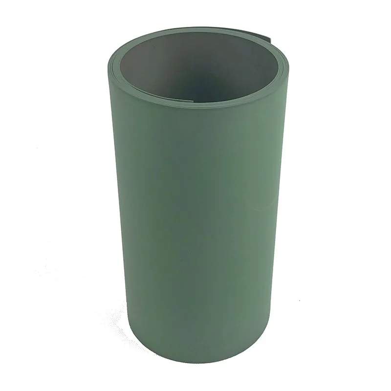 TEBAK Green color Turcite b PTFE Lathe CNC Machine Wearresisting Guide Blue Green Sheet PTFE Guide Soft Belt Sheet with Glue ab view 2