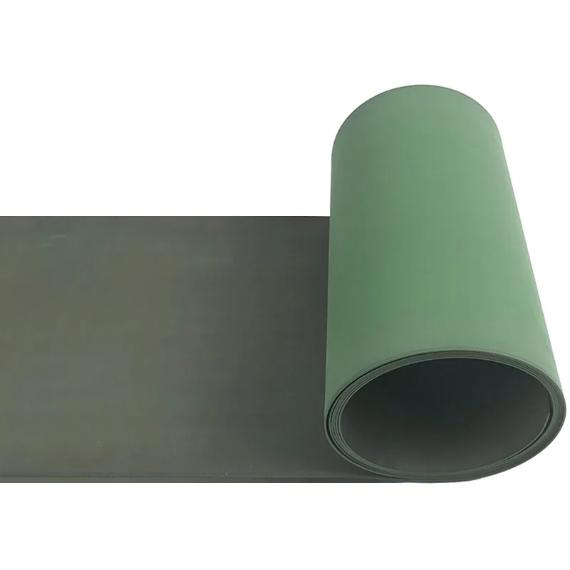 TEBAK Green color Turcite b PTFE Lathe CNC Machine Wearresisting Guide Blue Green Sheet PTFE Guide Soft Belt Sheet with Glue ab view 4