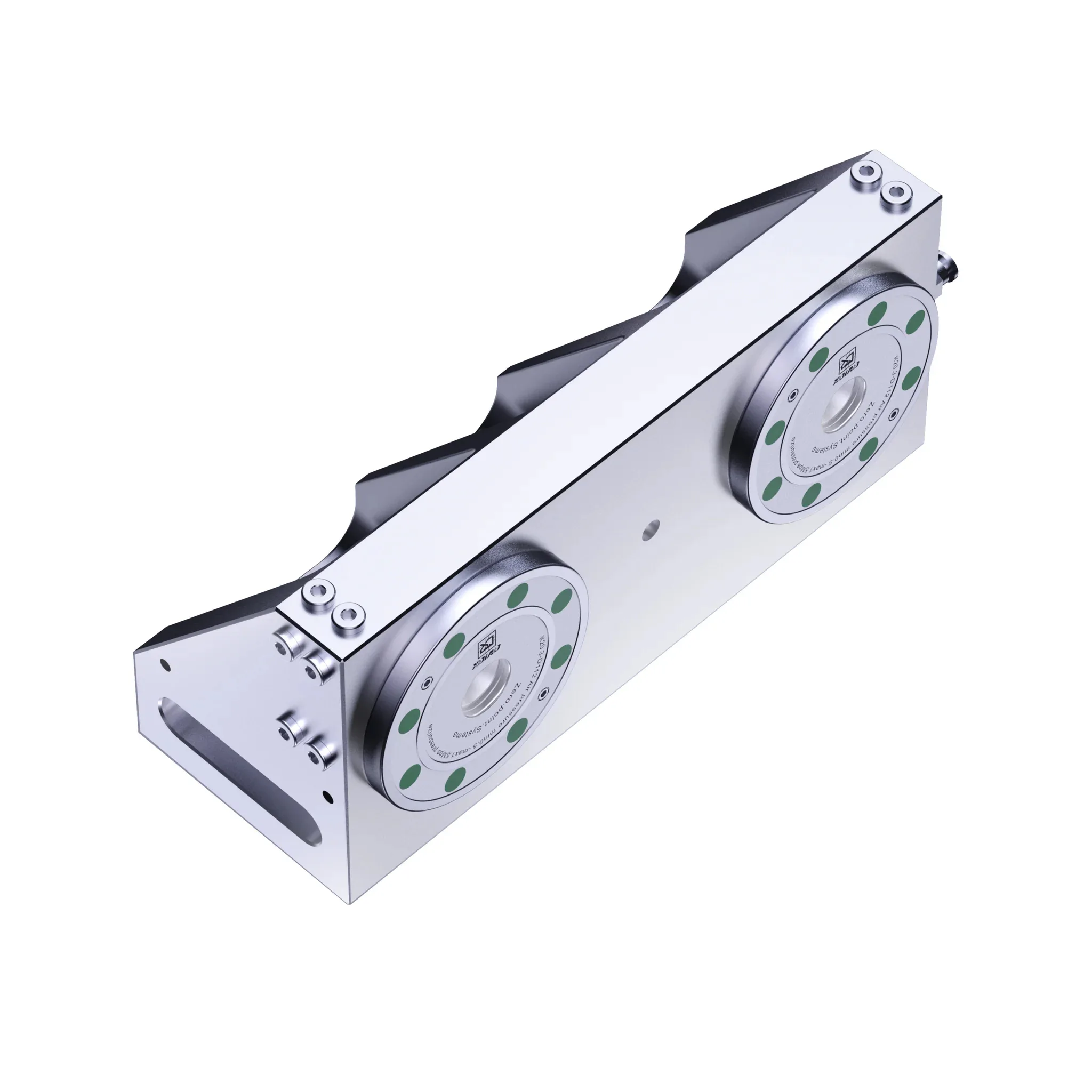 TEBAK K20.3-L2 Pneumatic Chuck Three Axis Steel MTS Pneumatic 4-center Zero Point System Chuck for CNC Heavy Machining