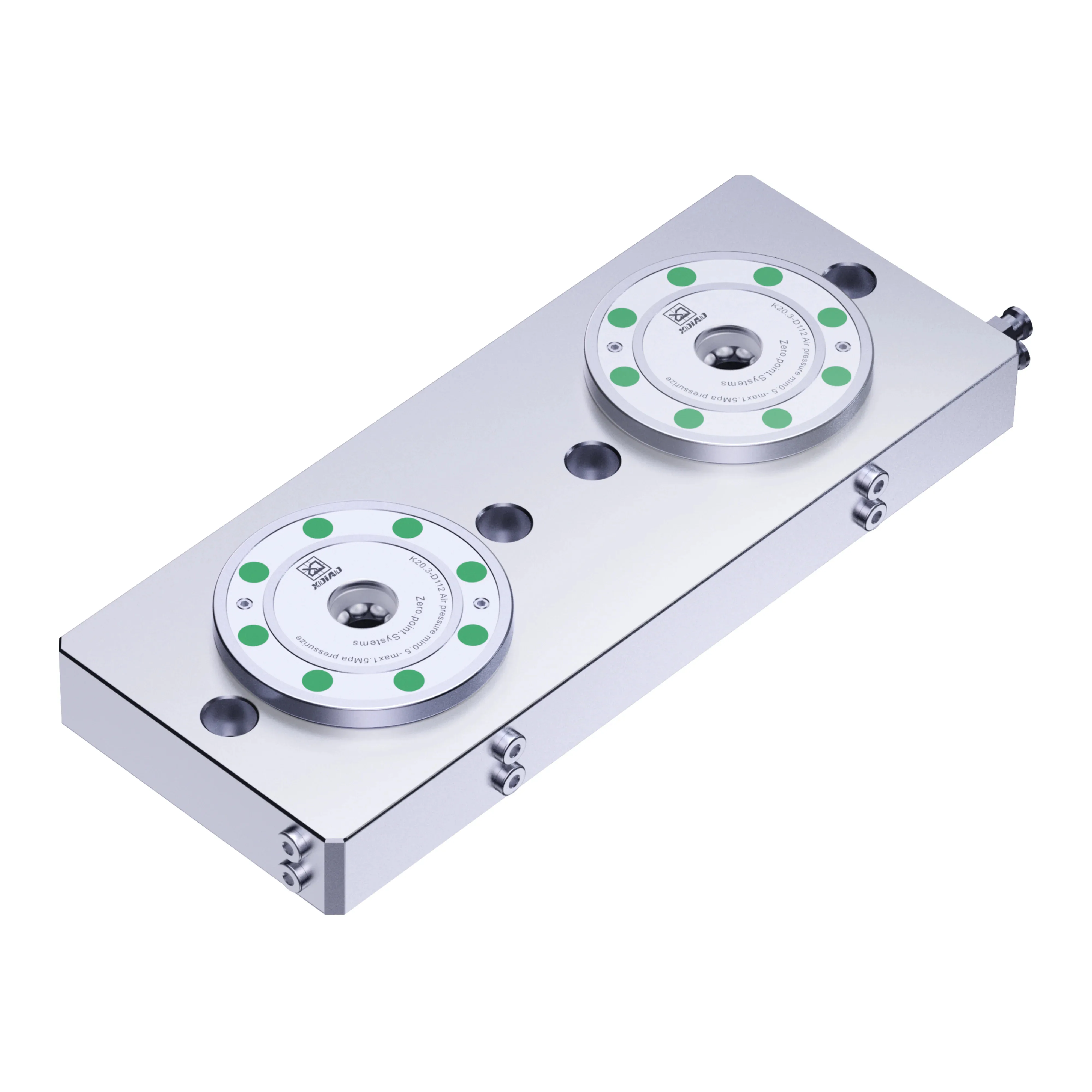TEBAK K20.3-C2 CNC Heavy Machining Pneumatic Chuck Precision Steel MTS Pneumatic