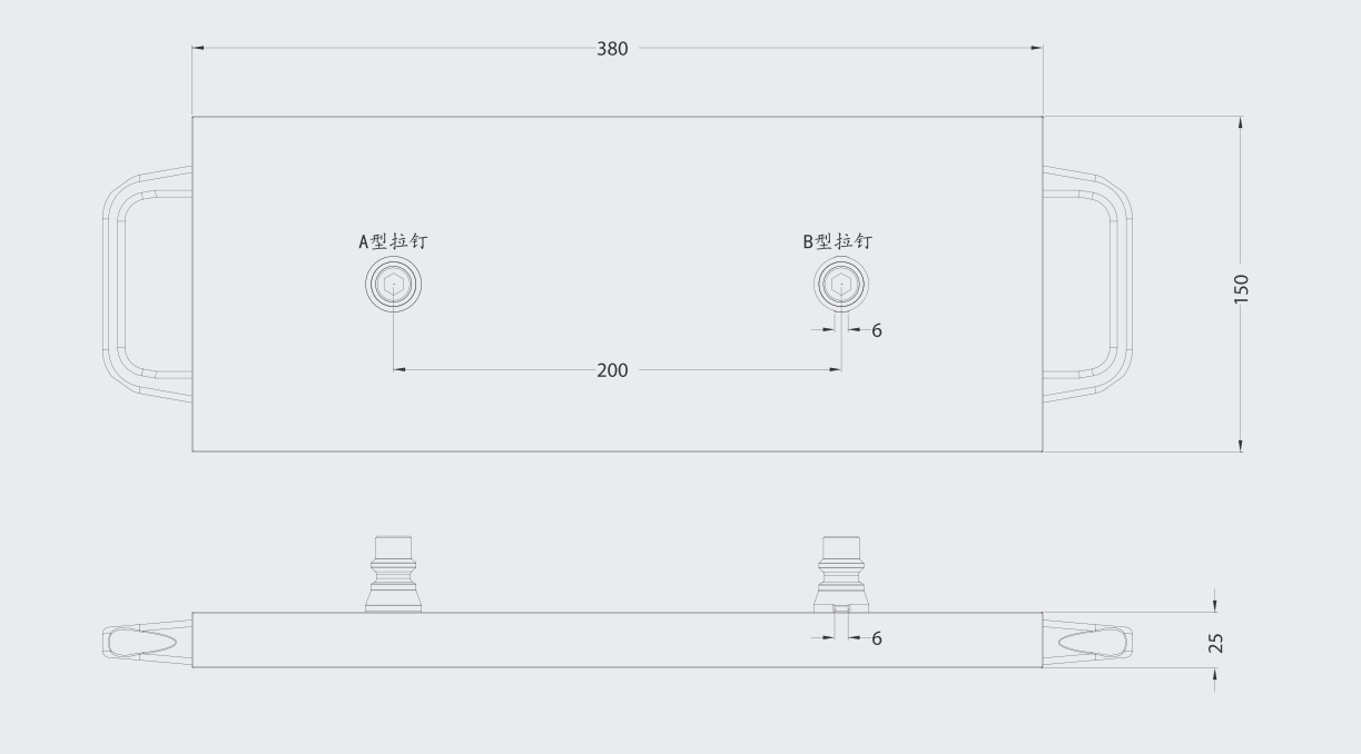 TEBAK K20.3-C2 Tool Pallet Pneumatic Chuck Precision Steel MTS Pneumatic 4-center Zero Point System Chuck for CNC Heavy Machining view 3
